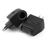 Uniwersalna wtyczka konwersyjna 220V AC na 12V DC Gniazdo adaptera zasilania samochodowego konwerter