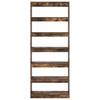 Bookshelf Smoked Oak 80 x 30 x 198 cm Engineered Wood