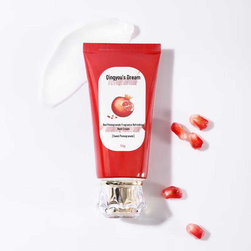 

Крем для рук Qing You Zhi Meng Красный гранат