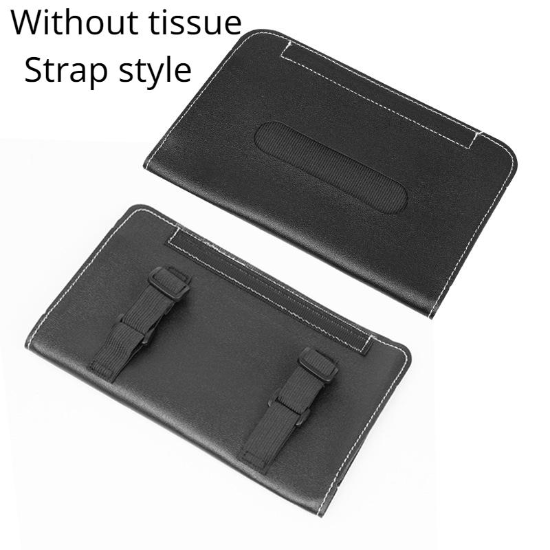 Car Tissue Box Car Sun Visor Tissue Box Holder Auto Interior Storage Mask Storage Box Decoration For Universal Car Accessories