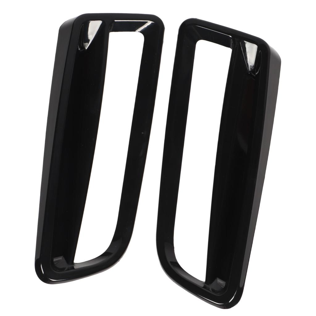 Capac pentru lumini de zi, capac pentru lumini laterale auto, negru, rezistent la temperaturi ridicate, aspect rafinat pentru Camaro Lt Ls Rs