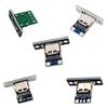 PCB USB C Female Port Connectors Module with Screw Plate for DIY Charging Port Repair and Prototypes Panel Installation Work