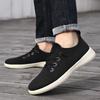Breathable light flying woven casual walking shoes men's and women's lightweight jogging shoes one pedal men's large size low-top sports trendy shoes