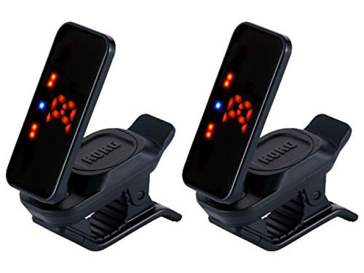 KORG - Pitchclip 2+ Black Clip-on Tuner (PC-2+) - Set of 2