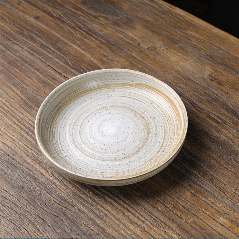 Ceramic Cup Rice Bowl Set, One Person Food, Japanese-Style Household Tableware, Plates, Dishes, Dishes, Retro Western Tableware