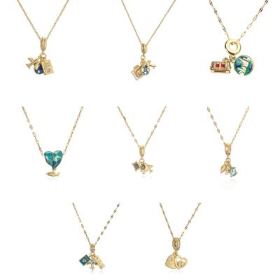 Modische Halskette Anhänger Halskette Moderne Halskette Stilvoller Halsschmuck Kettenhalskette Perfektes Geschenk für Frauen Mädchen