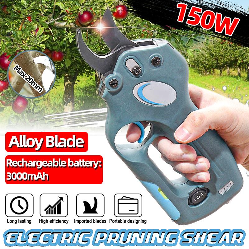Buy 150W Portable Mini Electric Cordless Secateur Branch Cutter Fruit