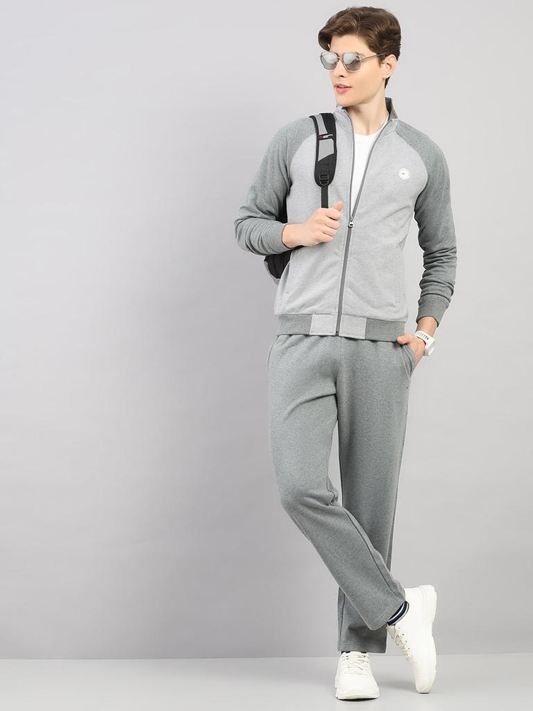 Monte Carlo Mens Regular Fit Striped Tracksuit