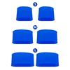 1 Pair Anti-Slip Tape Shin Pads Band Practical Soccer Shin Guard Strap Silicone Shin Pad Holder for Adults Man and Women