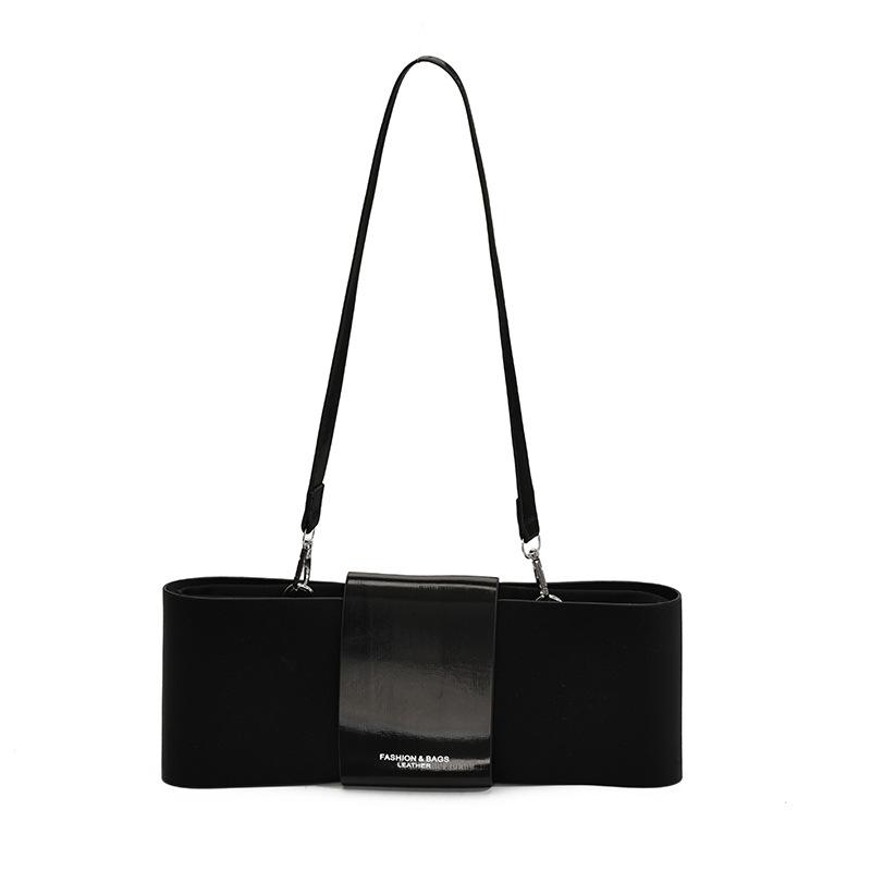 This year, the popular super hot small bag women's 2025 new fashion versatile messenger bag high-end bow armpit bag