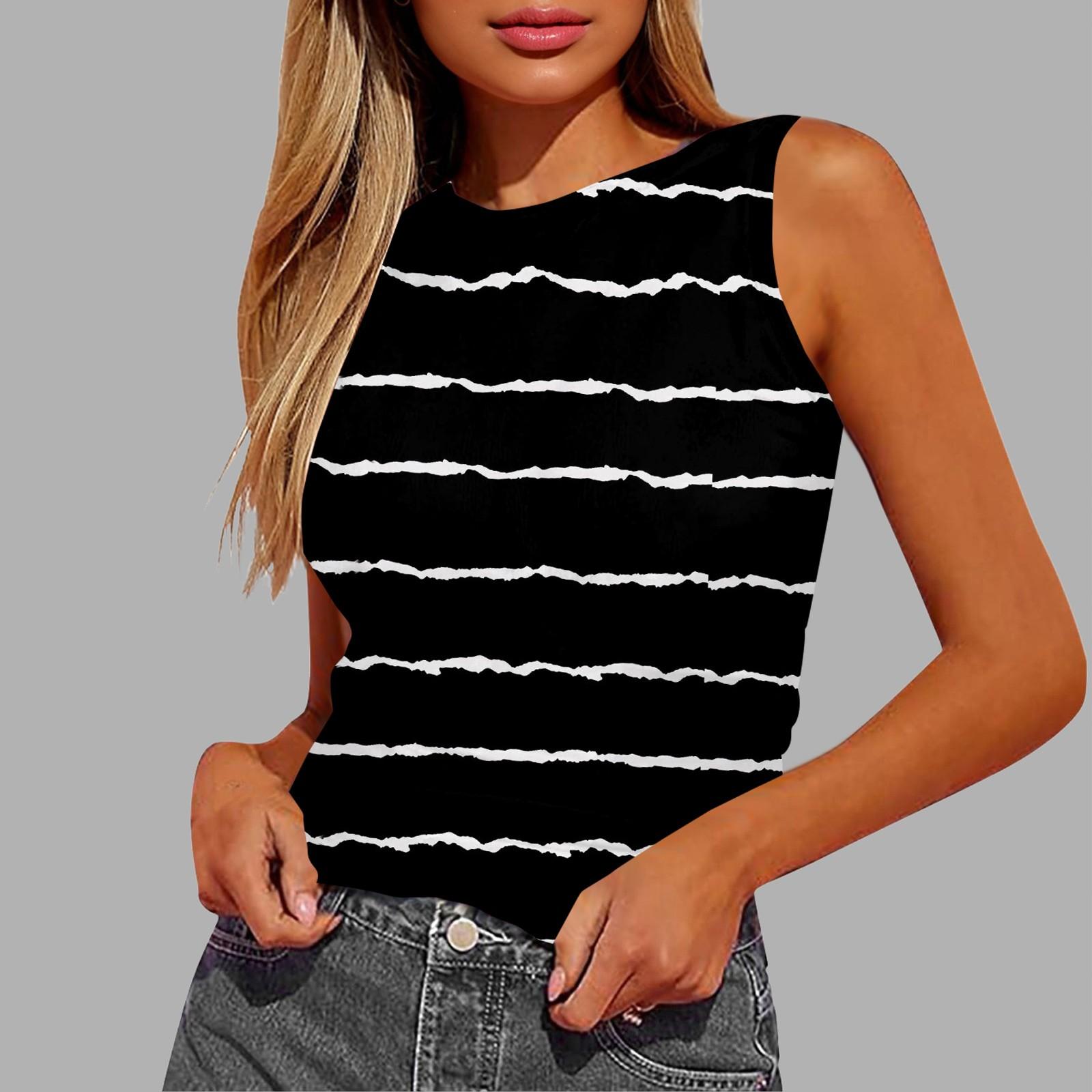 

Женский топ-майка без рукавов с плиссировкой L чёрный