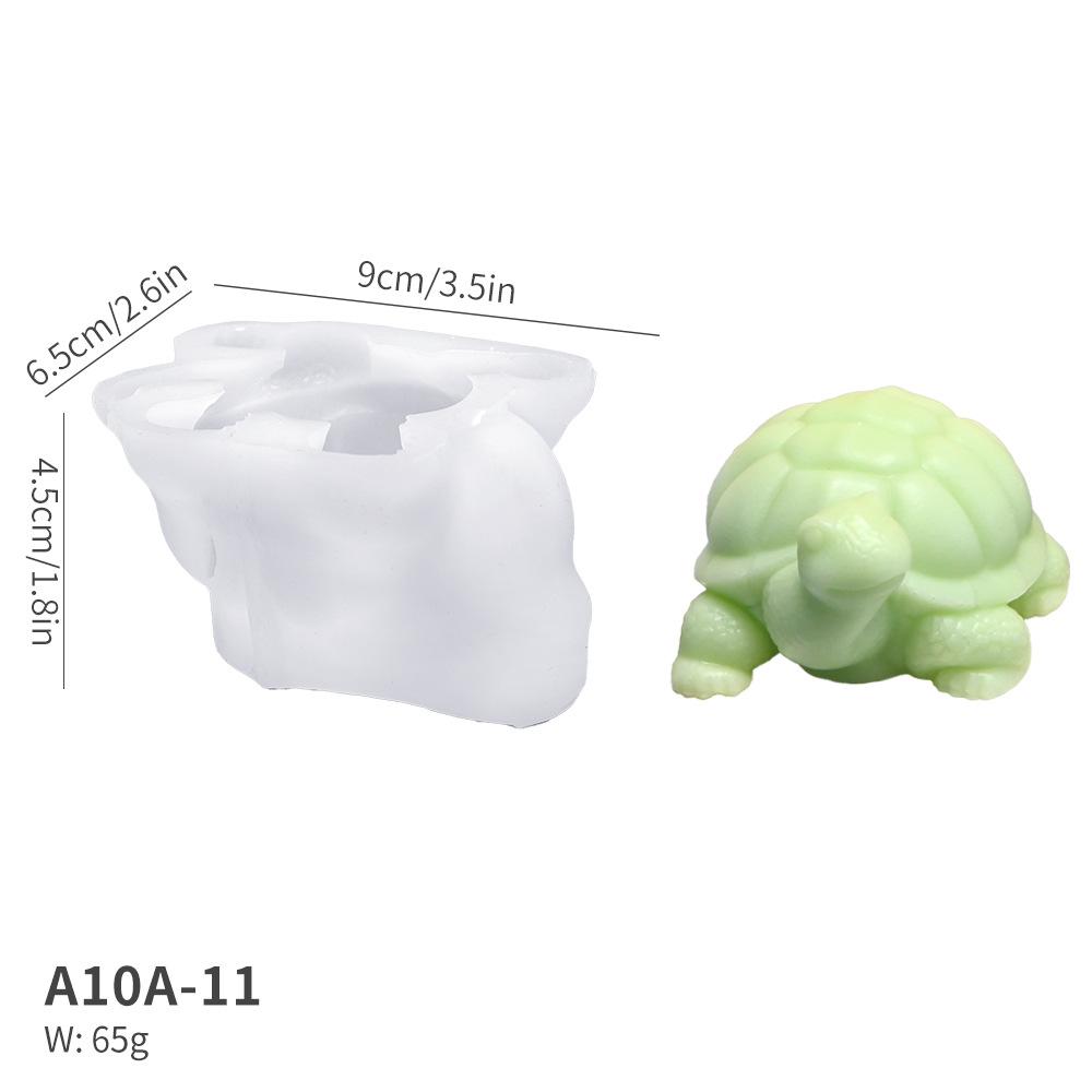 

Силиконовая форма 3D Черепаха, Формы для свечей Животное Черепаха, Многоразовые для DIY свечей, Мыла ручной работы, Смолы, Декора для дома, Ароматерапии, Гипса