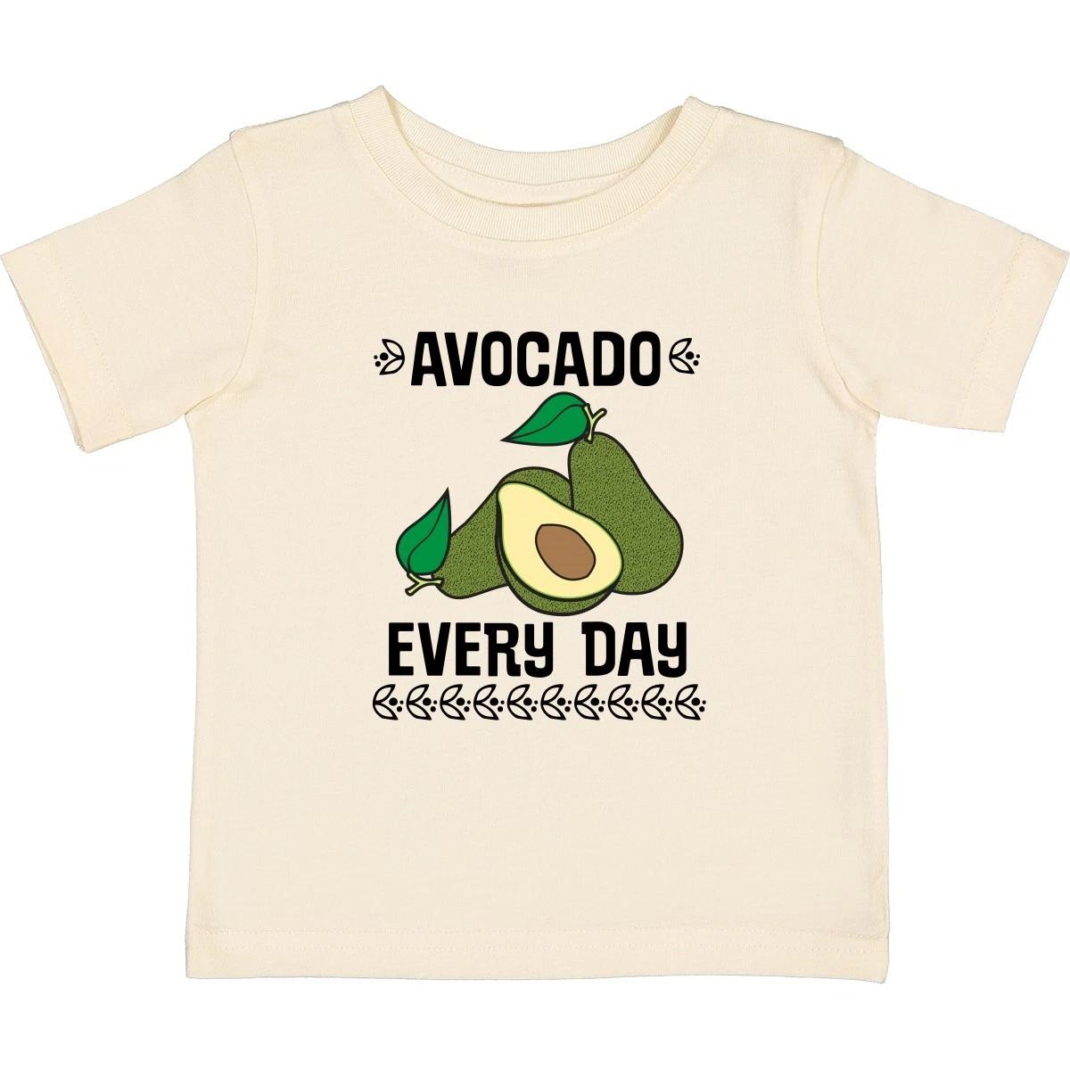 Inktastic Avocado Every Day Baby T-Shirt Food Healthy Infant Tees Shower Apparel 110
