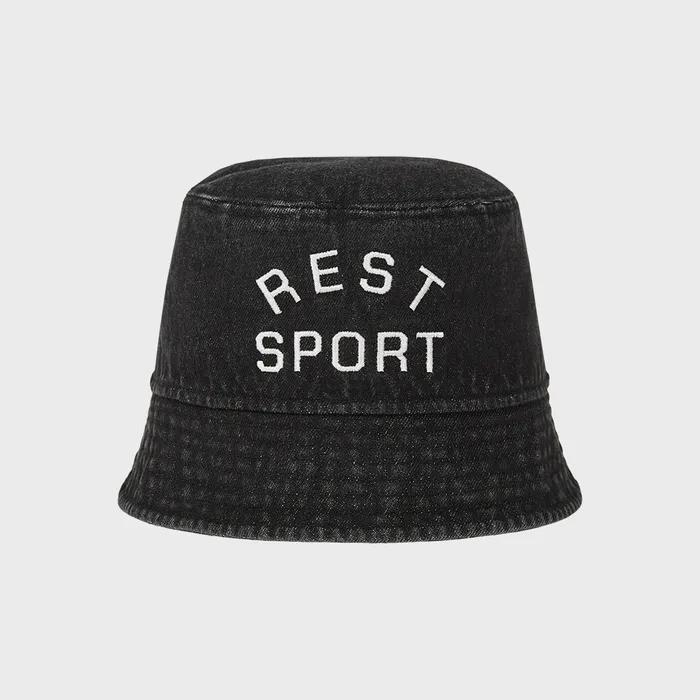 DENIM BUCKET HAT (BLACK)
