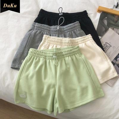 Pantaloni scurți de vară respirabili, lejeri, pentru casă, cu picior lat, pentru timpul liber, asortați la orice, sportivi, pentru studenți, damă