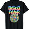 Disco Ball Themed Vintage Fever Dancing T Shirt
