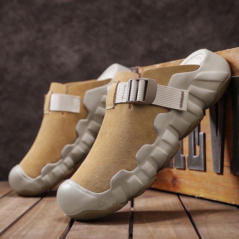 Fashion Man Women Fashion Flats Slippers Causal Summer Sandals Sneakers 2025 Trend New Slingback Flip Flops Walking Mujer Zapatos