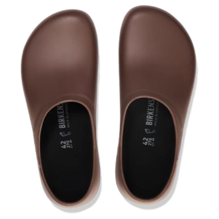 Birkenstock Profi Birki 2.0 Comfortable Versatile Chef Clogs Unisex clogs Brown 1025976