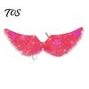 LED Costume Accessories Light-Up Angle Wing, Glowing Feather Wing for Kids Girls, Light Up Performance Wings Fairy Props Christmas Halloween Stage Led
