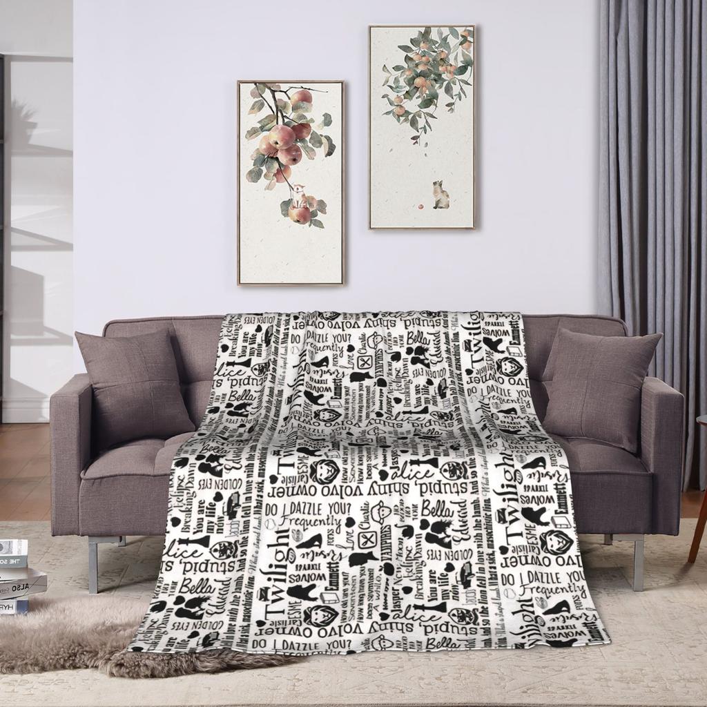 Dämmerung-Thema Sub Way Weiche Decke Reise Büro Plüsch Überwurfdecke Grafisch Sofa Stuhl Flanell Bettbezug Schlafsofa Abdeckung