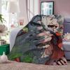 Adventure anime Dr. STONE Blanket For Sofa Office Bed Plane Travel Sleep Read Relax Camping Soft And Warm
