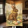 1PC Rabbit Carrots Blanket Soft Comfortable All Seasons Suitable Sofa Office Travel Home Perfect Gift