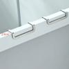 304 Stainless Steel Free Punching Hook Double S-shape Hook Kitchen Bathroom Cabinet Door Back Type Coat Towel Storage Hanger