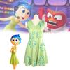 Joy Happy Emotion Cosplay Costume Dress Halloween Stage Performance Outfit
