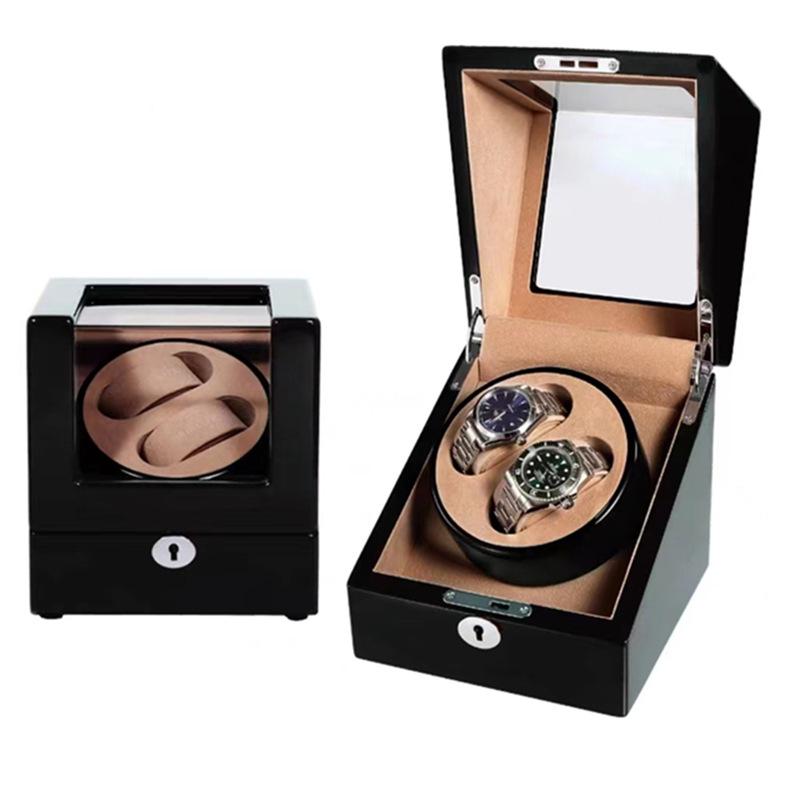 High-Gloss Piano Paint Automatic Watch Winder and Storage Box