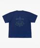 Ttettette Namsan Graphic Short Sleeve T-Shirt (Blue)