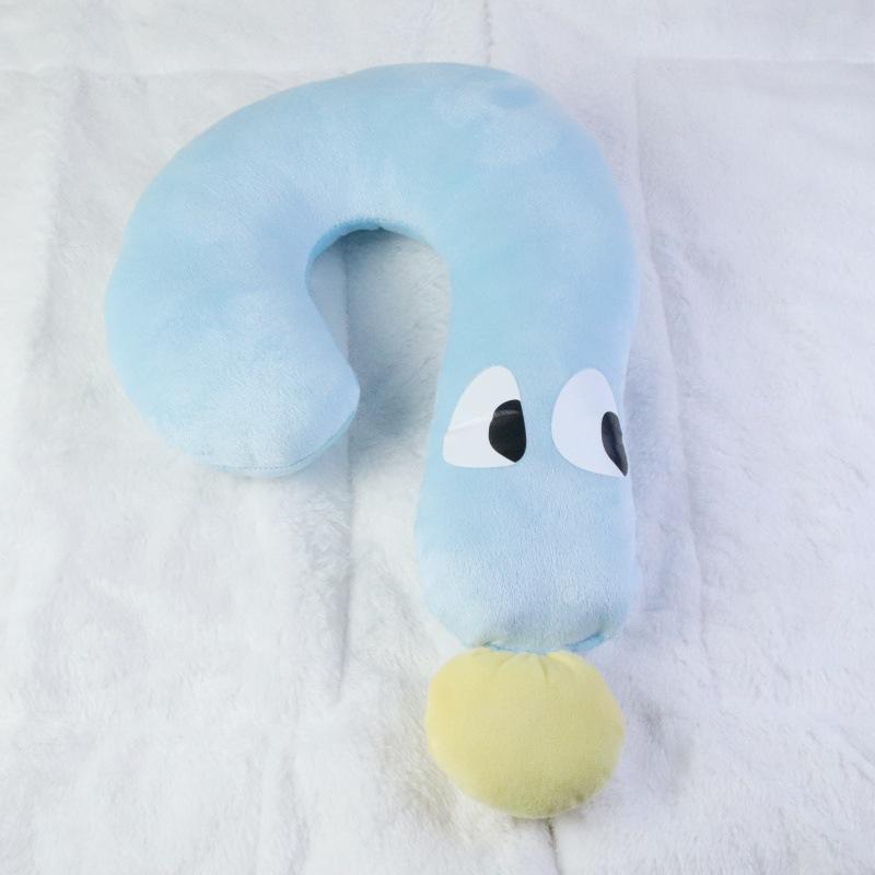 Pernă Moale de Pluș în Formă de U pentru Animale de Companie: Saltea de dormit elastică confortabilă pentru câini și pisici