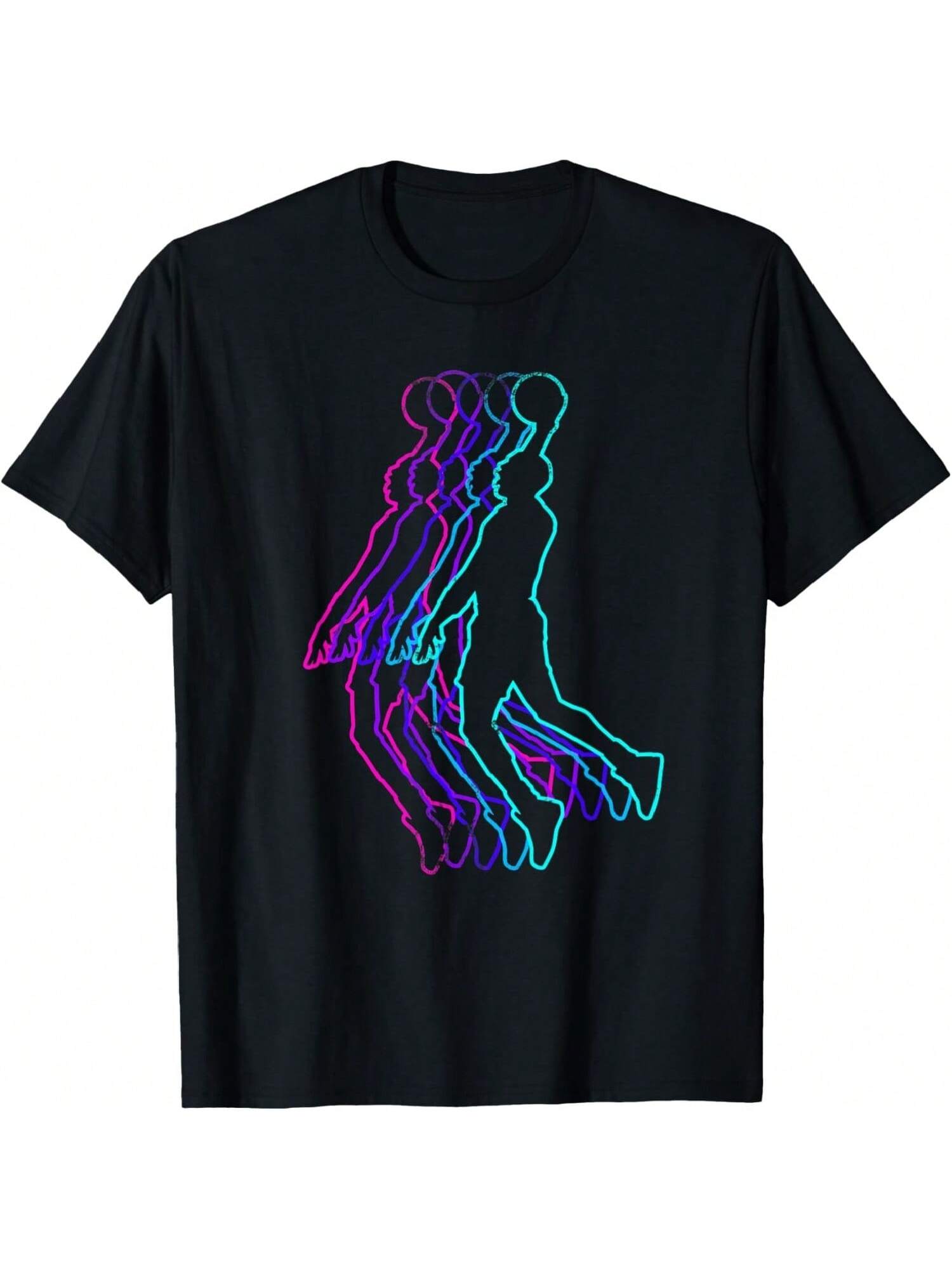 Basketball Tshirts For unisex Kids Youth Player Slam Teens T-Shirt S разноцветный
