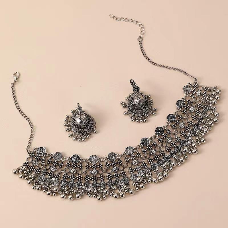 

Ретро Этнический Стиль Мода Темперамент Личность Богемный Стиль Популярный Набор Ожерелий