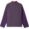 Levis Skate Series Velvet Bat Patch Collar Loose Fit Long Sleeve Denim Jacket Men Jackets Purple A5732-0002