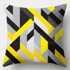 Yellow series Pillowcase 45cmX45cm Square Sofa Pillow Cover Creative Sun Flower Cushion