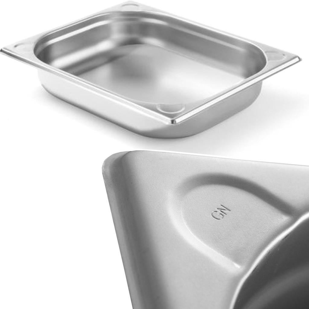 GN 12 Steel Container Kitchen Line Height 65 Mm Hendi 806326