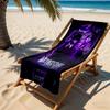 Wednesday Fantasy Night Beach Towel Soft Durable Quick-Dry Comfortable Lightweight Portable for Swimming,Beach,Camping, Travel, Beach Accessories,Gym