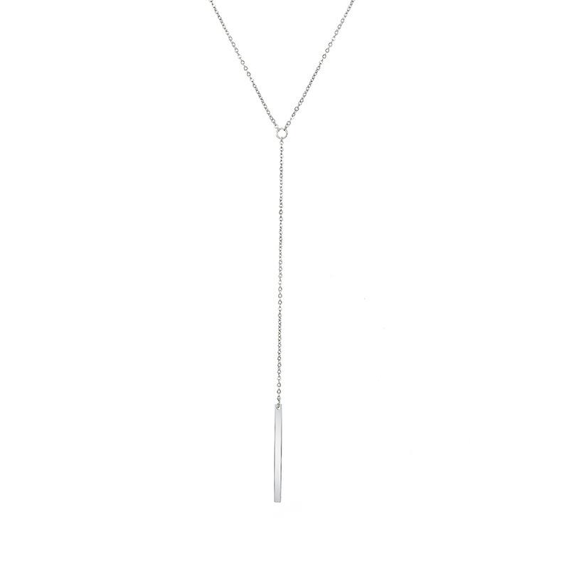 eManco Korean Style Gold-Plated Stainless Steel Necklace for Women