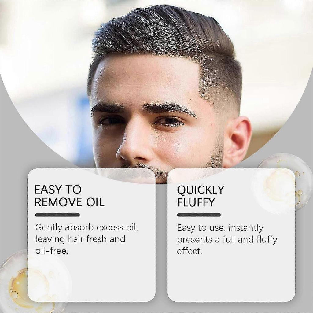 Men's Volume Powder 40g Instantly Adds Texture and Volume Natural Ingredients Strong Hold Hair Styling