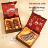 Chinese Sandalwood Comb Gift Set: Elegant Teacher's Birthday Souvenir for Girls
