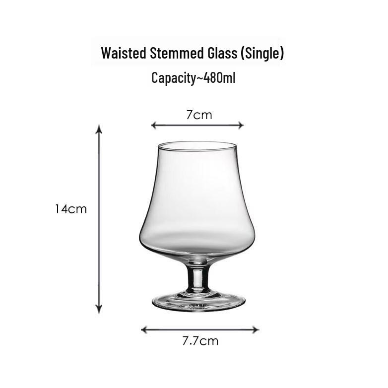 

Бокал для красного вина ко Дню святого Валентина с десертной чашкой клубничного мусса 480ml