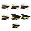 Roleplay  Uniform Hat Unisex Adult Security Guard Hat Party Gathering Hat Wide Brimmed Hat