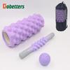 33cm Wolf Tooth Foam Roller & Massage Set: Yoga Column, Fascia Ball, Hollow Roller for Pilates