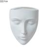 Silent Human Face Ceramic Vase Creative Wall-mounted Vase Table Decoration Plant Pots Flower Arrangement Room Aesthetic Decor
