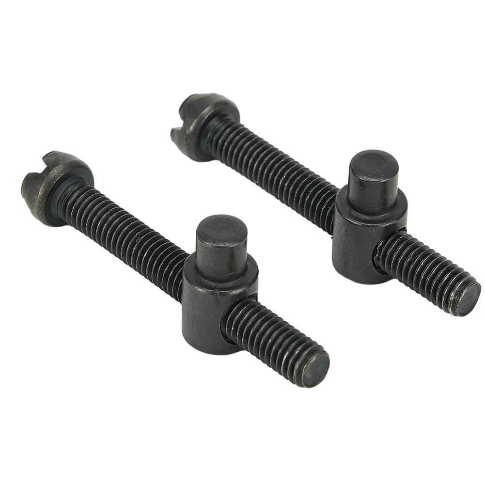 2pcs Bar Chain Tensioner 2x Adjuster Adjusting Screw For 405 5016 Chainsaw Metal Power Equipment Parts Replacement