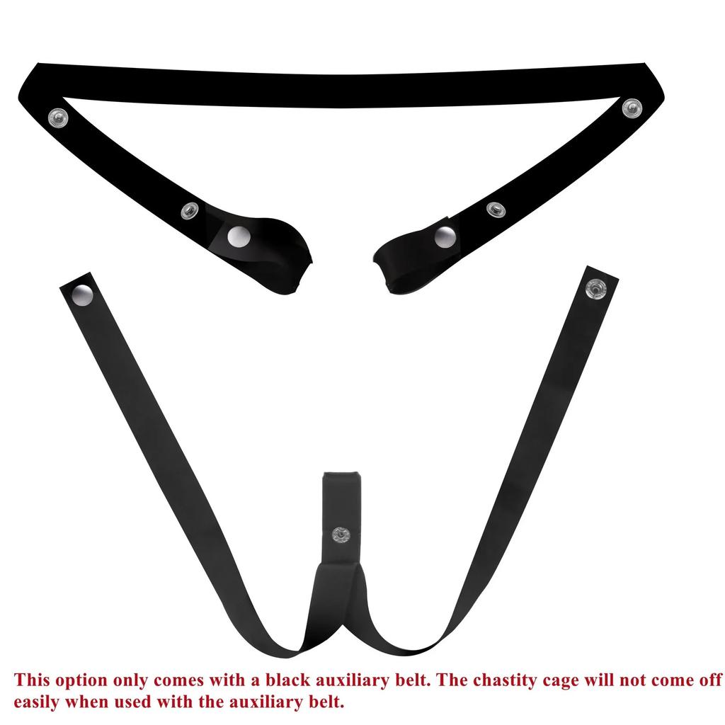 Sissy Training Lockable THONG, Chastity Panties, Anti-Falling Harness for Male Chastity Cage