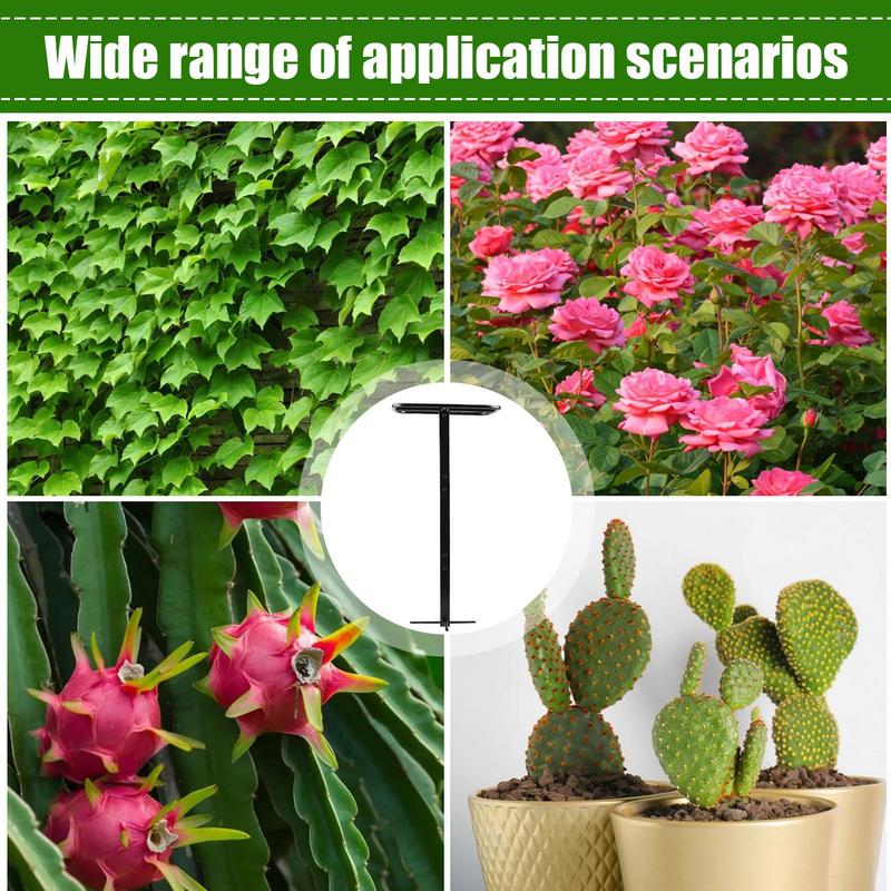 Climbing Plant Trellis Metal Trellis Outdoor Dragon Fruit Tower Climbing Post For Vegetable Garden Home Indoor Outdoor Patio