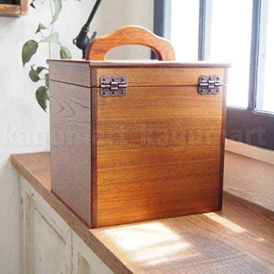 Cosmetic box cosmetic case makeup box makeup storage makeup box wooden cosmetic storage stylish cute mirror celebration gift present gift