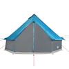 Tipi Family Tent for 8 Persons Blue Waterproof