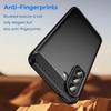 For Samsung Galaxy A57 5G Case Protective Phone Cover Carbon Fiber Texture Brushed